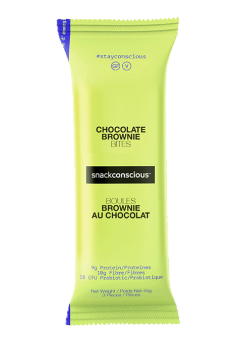 Snack Conscious - Chocolate Brownie Bites, 4 5g