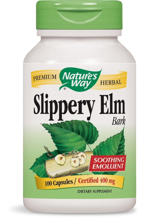 Nature's Way - Slippery Elm Bark, 100 caps