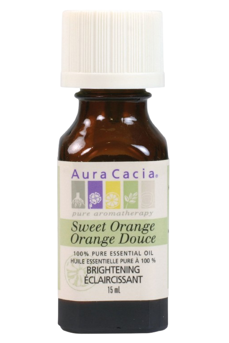 Aura Cacia - Sweet Orange Oil, 15 mL