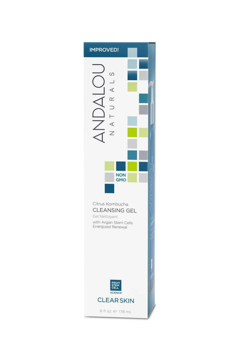 Andalou Naturals - Citrus Kombucha Cleanse Gel, 178ml