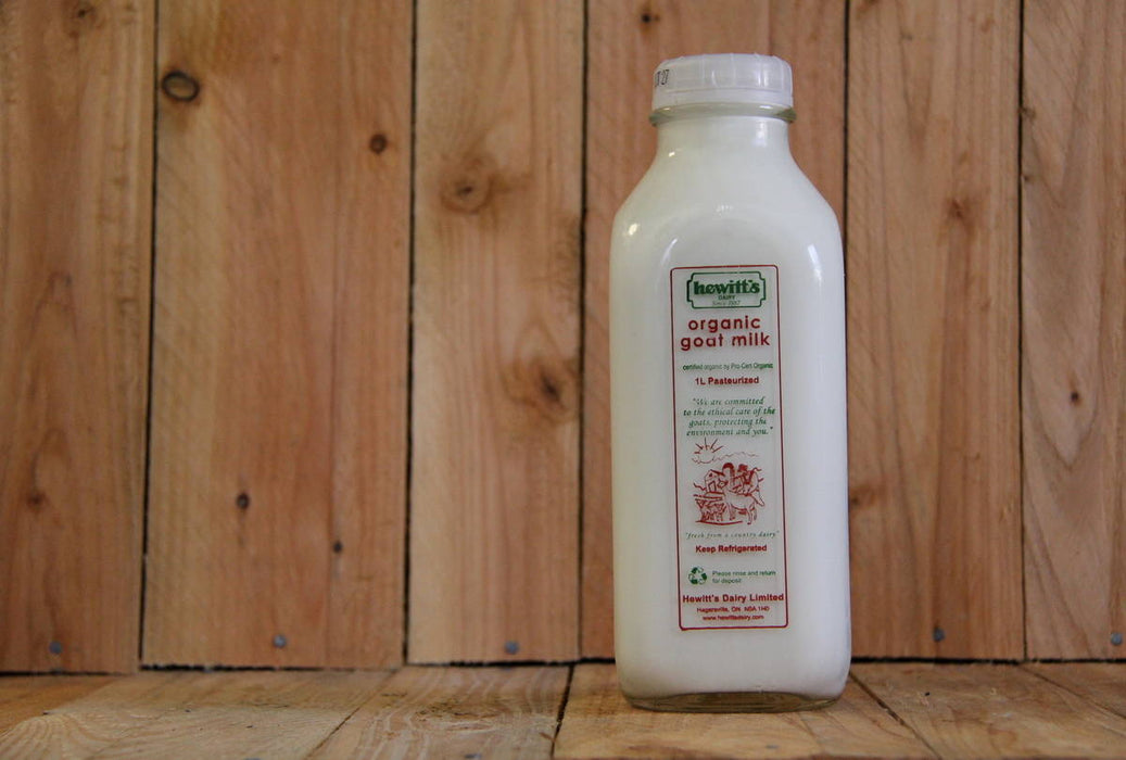 Hewitt's Dairy - 3.25% Whole Goat Milk, 1 L