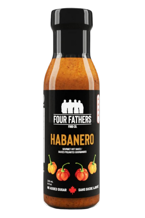 Four Fathers Food Co - Habanero Hot Sauce, 240 mL