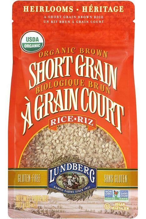 Lundberg Family Farms - Organic Short Grain Brown Rice, 907 g