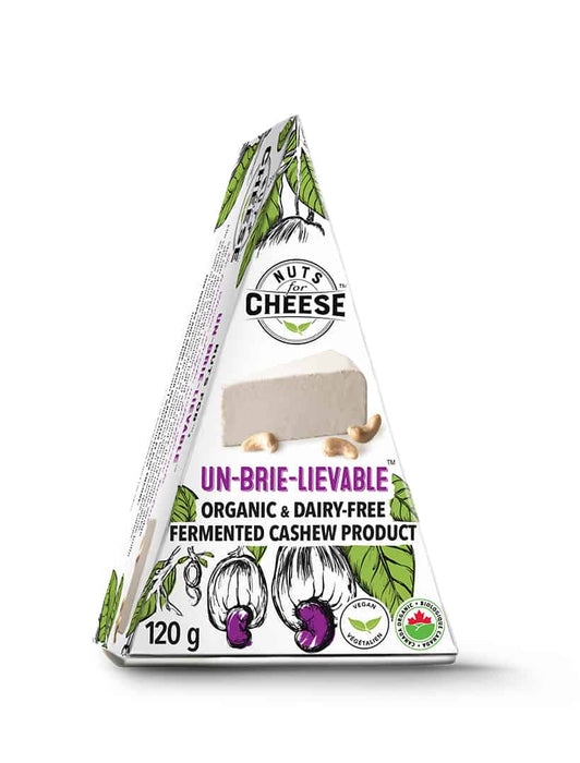 Nuts for Cheese - Un-Brie-Lievable Dairy-Free Cheese, 120 g