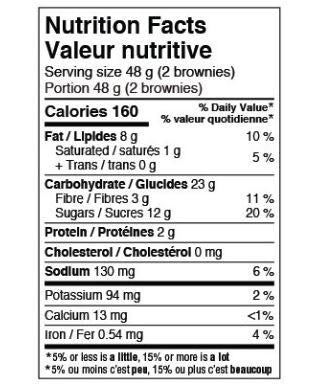 All Free - Brownie Bites, Sea Salt Caramel, 5x48 g