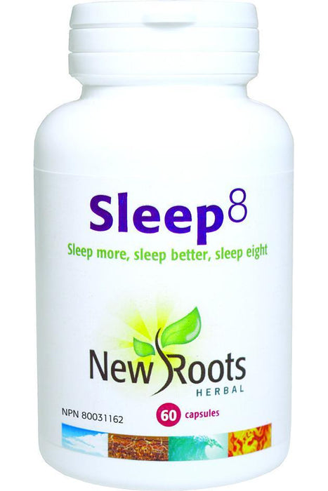New Roots Herbal - Sleep 8, 60 capsules
