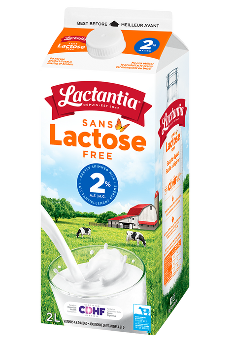 Lactantia - Lactose Free Milk - 2%, 2 L