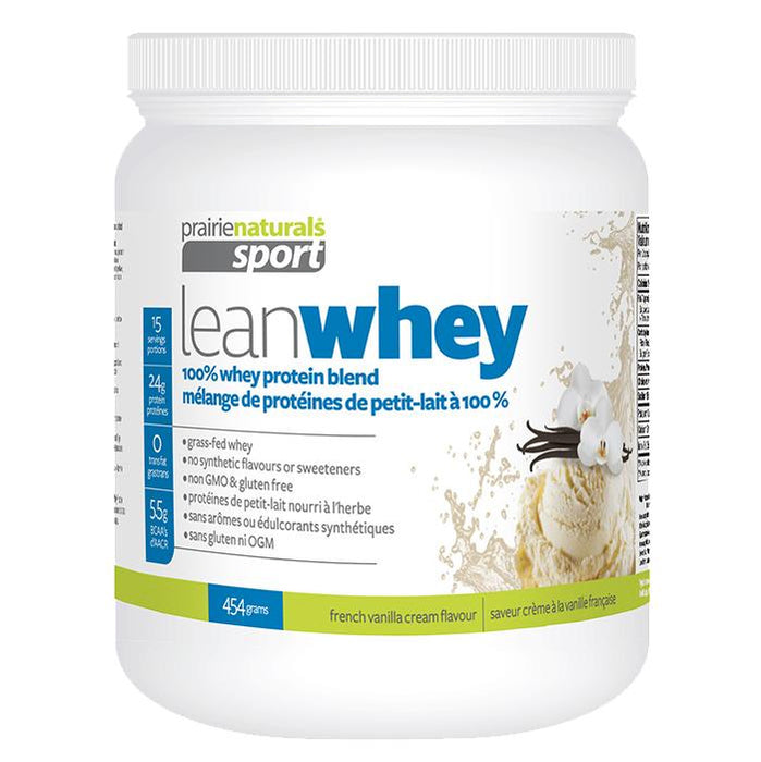 Prairie Naturals - Lean Whey Protein - Vanilla Cream, 454g