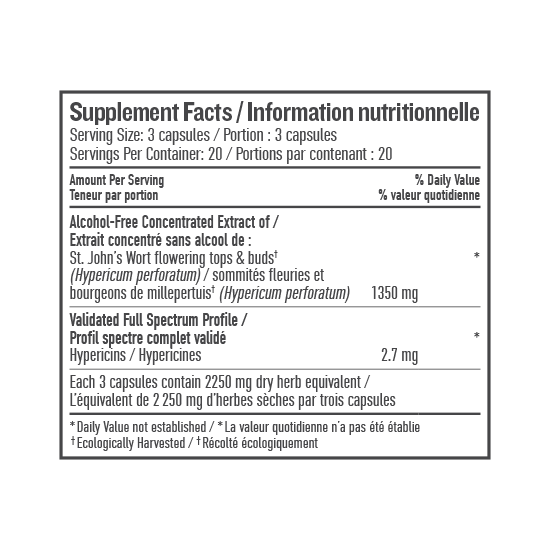 Botanica - St. John's Wort Phytocaps, 60 caps
