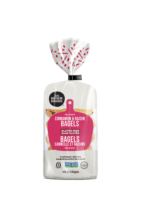 Little Northern bakehouse - Gf Cinnamon Raisin Bagels, 400 g