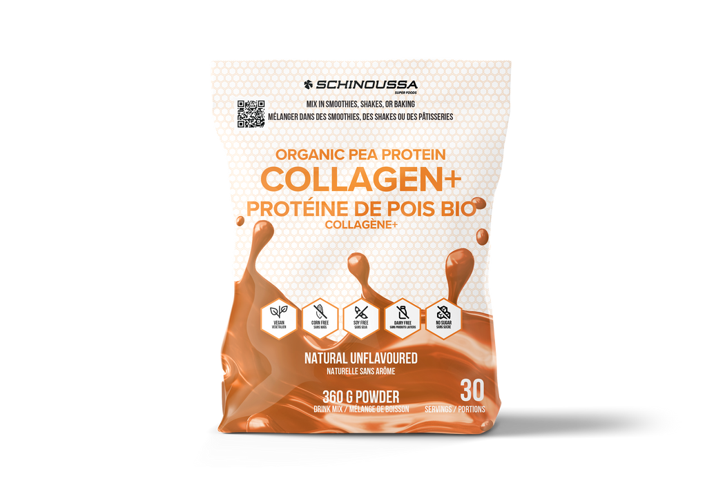 Schinoussa - Pea Protein Collagen+, 360 g