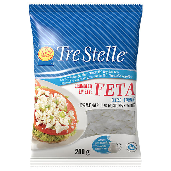 Tre Stelle - Feta Crumbled, 200 g