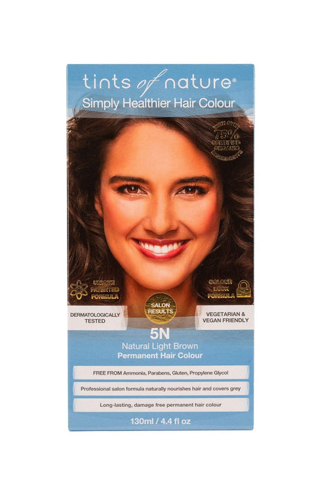 Tints of Nature - 5N Light Brown, 130ml