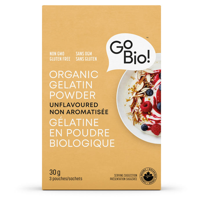 GoBio - Organic Gelatin Powder - 30 g
