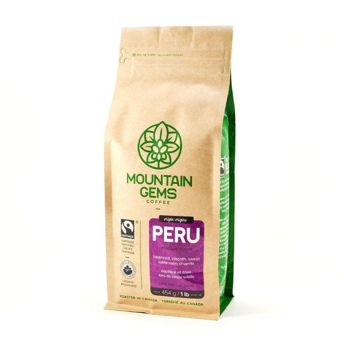 Mountain Gems - Peruvian (Whole Bean), 454 g