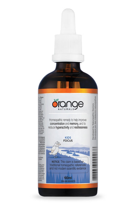Orange Naturals - Kids Focus, 100 mL