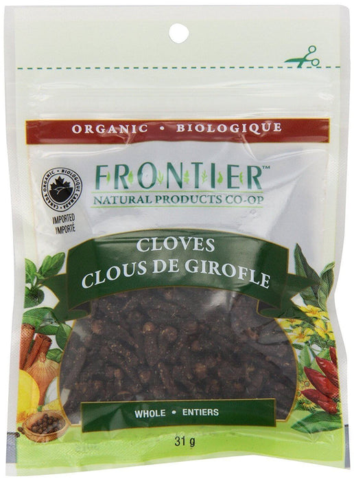 Frontier Co-Op - Organic Whole Cloves, 31 g