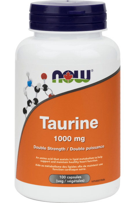 NOW - Taurine 1000mg - 100 caps