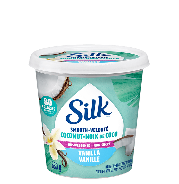Silk - Unsweetened Vanilla Coconut Yogurt, 680 g
