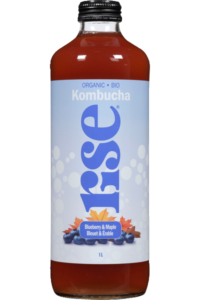 Rise Kombucha - Blueberry & Maple, 1 L