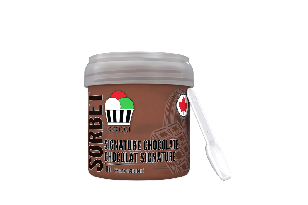 Coppa Gelato - Sorbet - Signature Chocolate, 188 mL