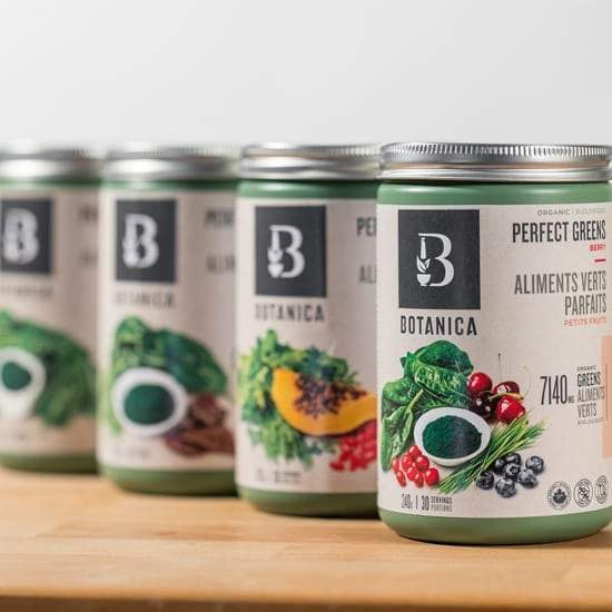 Botanica - Greens - Organic Berry, 216g