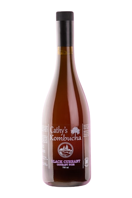 Cathy's Kombucha - Black Currant, 750 mL