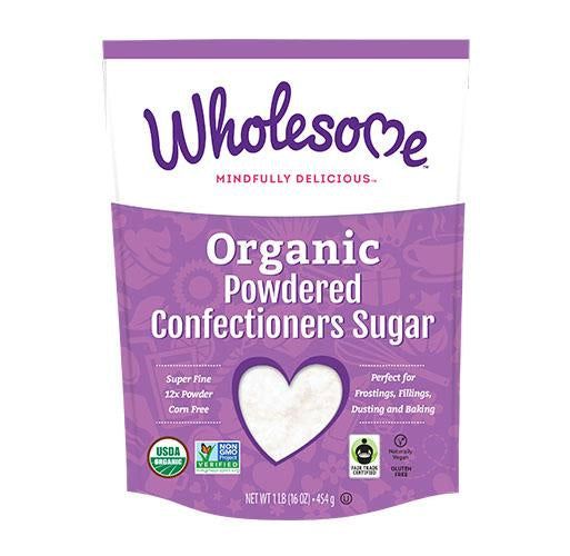 Wholesome Sweeteners - Organic Icing Sugar Fair trade, 454 g