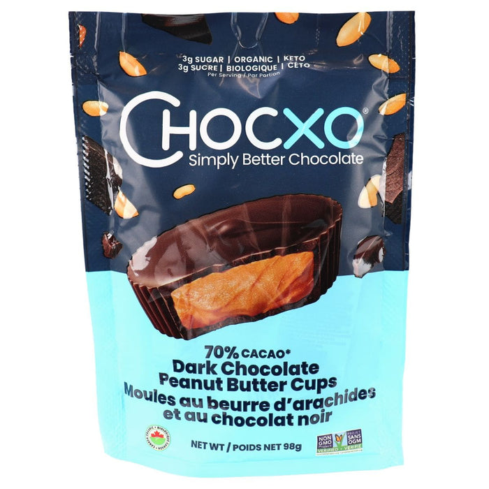 ChocXO - Peanut Butter Cups, 98 g