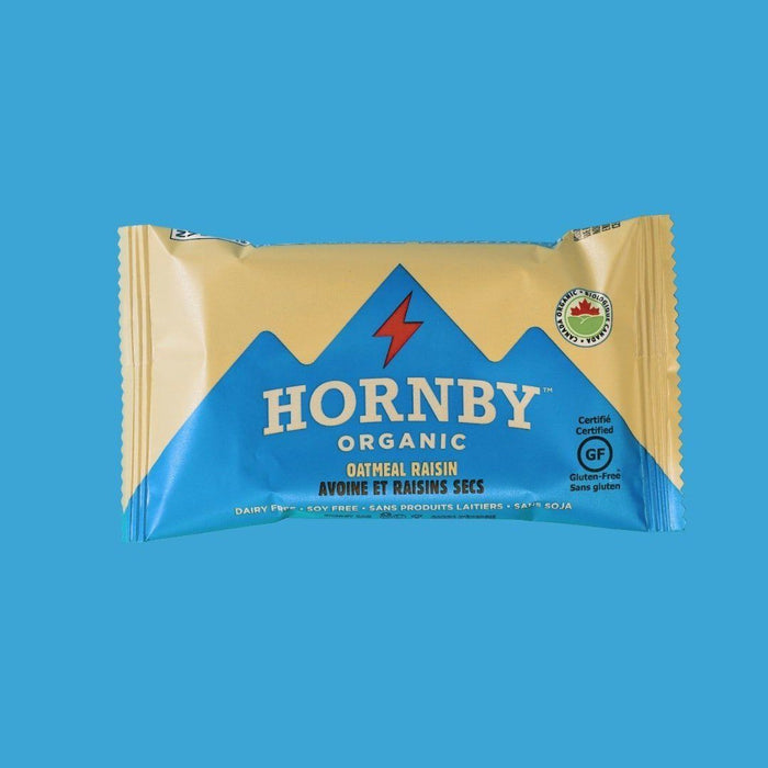 Hornby Organics - Organic Oatmeal Raisin Energy Bar, 80 g