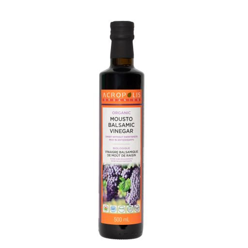 Acropolis Organics - Mousto Balsamic Vinegar, 500 mL