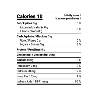 Cure Superfoods - Sea Moss Gel - Apple Pie, 500 mL