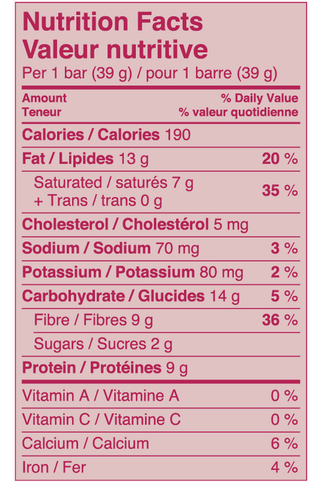 Love Good Fats - Lemon Mousse Bar, 4x39 g