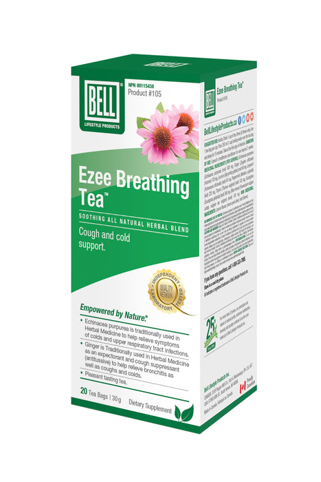 Bell - Ezee Breathing Tea, 20 Count