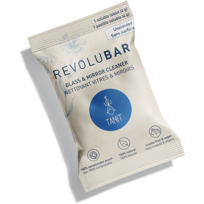 Tanit - Glass & Mirrors Cleaner - Unscented, 1 Tab