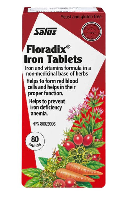 Salus - Floradix Iron, 80 Tablets