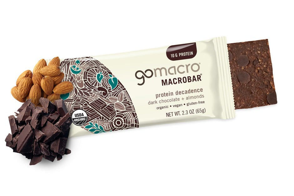 Go Macro Bars - Dark Chocolate & Almond, 65 g