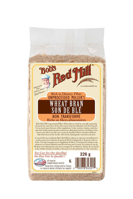 Bob's Red Mill - Wheat Bran, 226 g