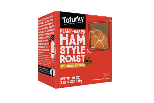 Tofurky - Plant-Based Ham Style Roast with Amber Ale Glaze, 539 g