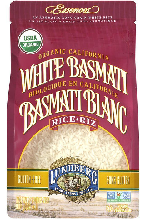 Lundberg Family Farms - Organic White Basmati Rice, 907 g