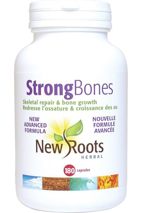 New Roots Herbal - Strong Bones, 180 capsules