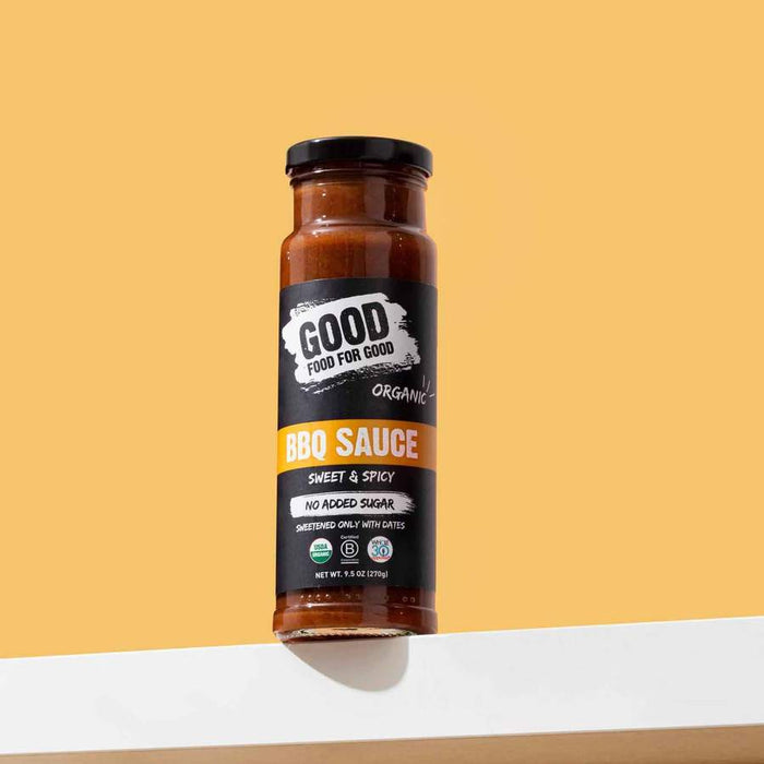 Good Food For Good - BBQ Sauce, Sweet & Spicy, 250 mL