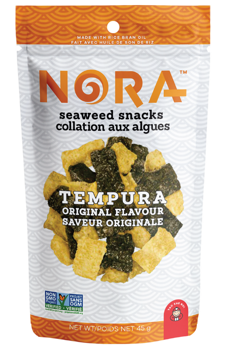 Nora Seaweed - Tempura Seaweed Original, 45 g