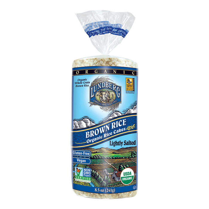 Lundberg Family Farms - Brown Rice Cakes - Salted, 241 g