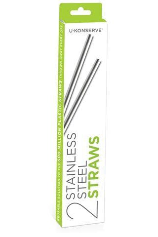 U Konserve - Stainless Steel Drinking Straws 2 Pack