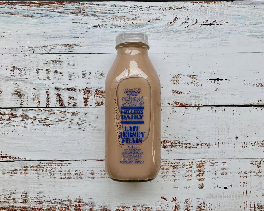 Miller's Dairy - Chocolate Milk, 946 mL