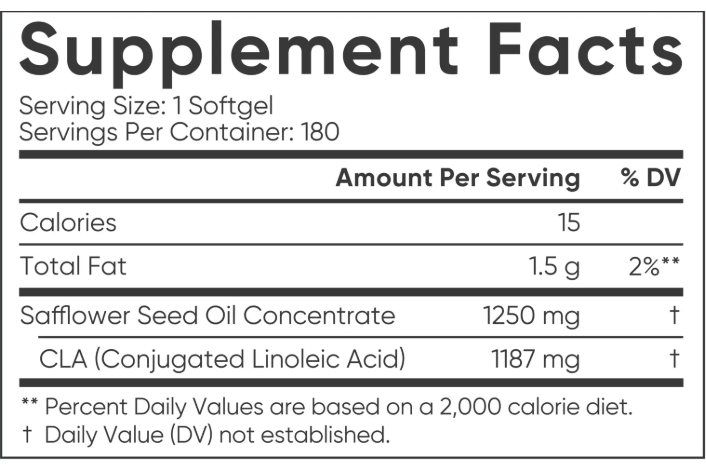 Sports Research - CLA 1250, 120 Softgels