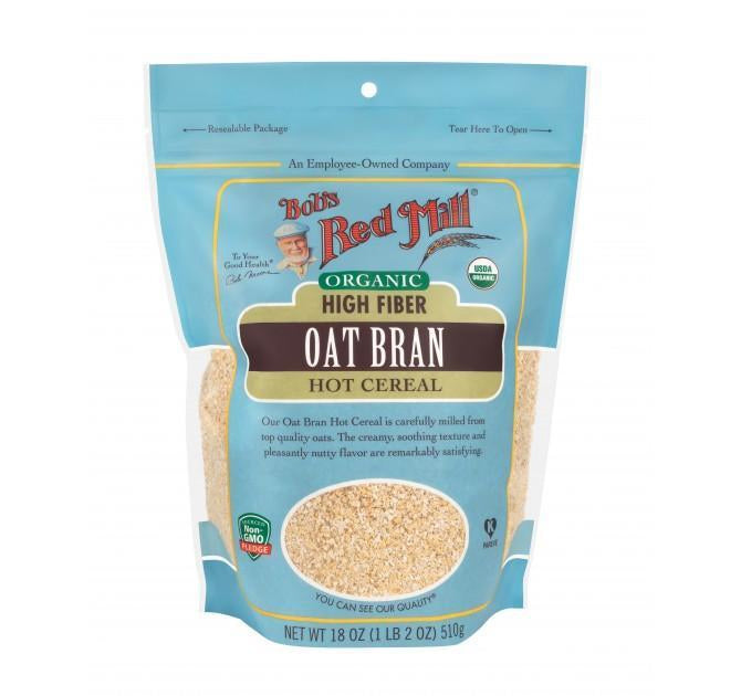 Bob's Red Mill - Organic Oat Bran Cereal, 510 g