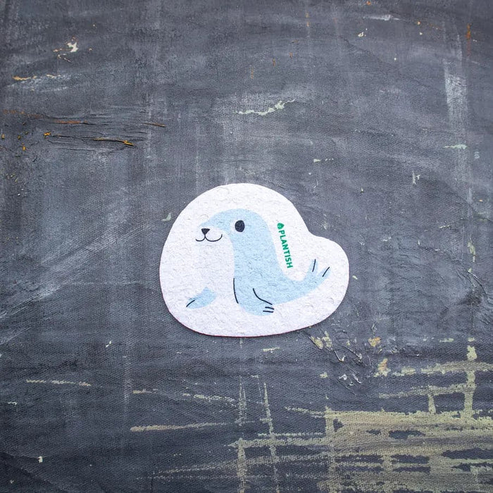 Plantish - Pop-Up Sponge - Seal, Each