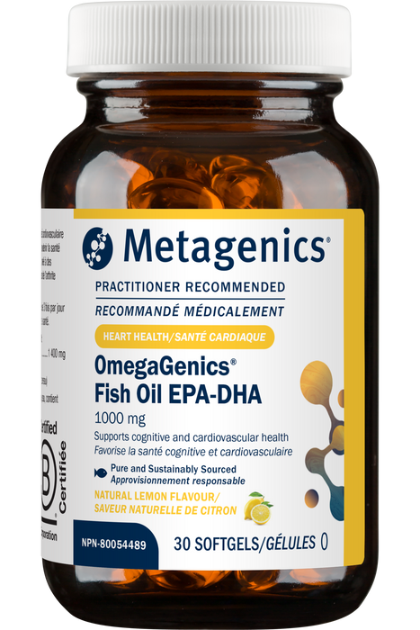 Metagenics Inc - OmegaGenics Fish Oil EPA-DHA 1000 mg, 30 Softgels